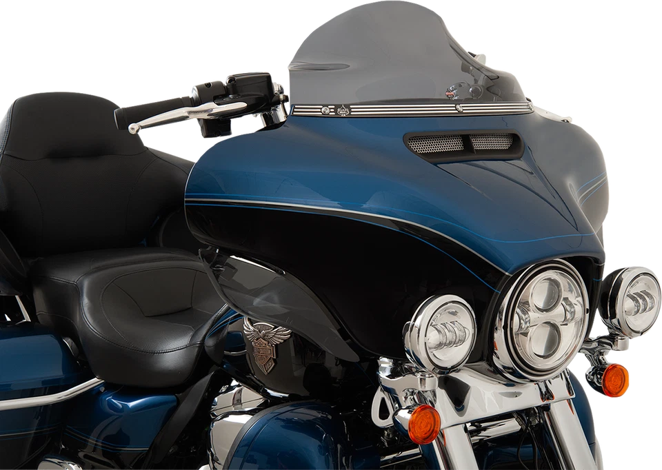 Klock Werks Flare Series Windshield Trim Black Contrast FLW KW05-01-0363 - Image 1 of 1