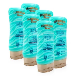 (35,65 EUR/l) 6 x 180 ml Hawaiian Tropic Silk Hydration After Sun Lotion Kokus - Bild 1 von 3