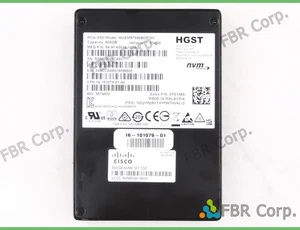 EXC+ Cisco HGST 800GB Ultrastar SN200 U.2 2.5" SSD PCIe NVMe HUSMR7680BDP301 LOT - Picture 1 of 1