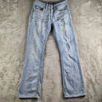 Пряжка спасения джинсы 30 x 32 синий джинсовой ткани света стирка искусственно состаренный Havoc загрузки Slim Fit - Изображение 1 из 4