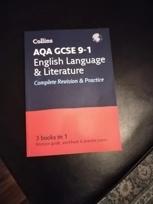 CGP AQA GCSE 9-1 English Language Literature Complete Revision and Practice - Image 1 of 2