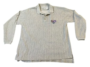 Camisa polo de manga larga vintage de los New York Giants 1998 de la NFL NY para hombre XL The Edge - Imagen 1 de 4