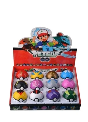 Pokemon 12 Piezas Set Bola Modelo Anime Figura Niños Regalos Niños Juguetes Foto 1 de 4