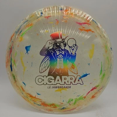 Discraft Jawbreaker Z Cigarra LE Multi-Color/Silver Scale Holo 170-172g 7/5/-1/2 - Image 1 of 3