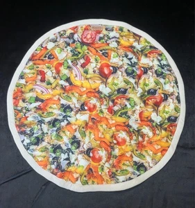 Pizza vegetariana 19,5" Flow Star LIGERO paño giratorio, Festival Rave MOUGEE - Imagen 1 de 2