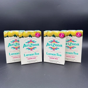 Arizona Lemon Tea Drink Mix 4 Packs Each Contains 10 Sticks BB 4/26 - Picture 1 of 7