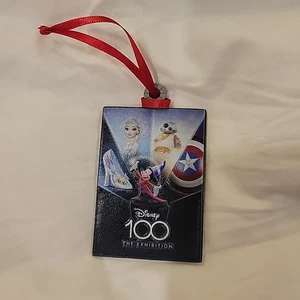 Disney 100 The Exhibition Walt Disney Archives Xmas Ornament Chicago Exclusive - Bild 1 von 2