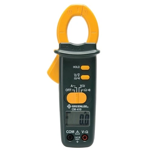 Greenlee Cm-410 Clamp Meter 400a AC 600v