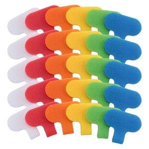 30 PCS Cable Labels Cord Labels Multi-Color Write on Wire Labels Tags for7700 - Afbeelding 1 van 7