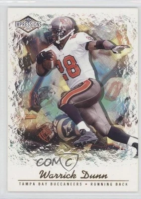 2001 Pacific Impressions Retail Blue Back Warrick Dunn #131 - Image 1 of 2