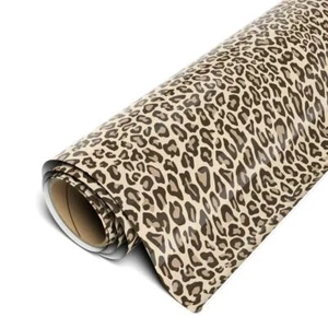 EasyPSV Patterns 11.8" x 3ft Roll - Self Adhesive Permanent Craft Vinyl Leopa... - Picture 1 of 6