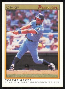 1991 O-Pee-Chee Premier #14 George Brett