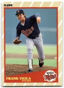 1989 FLEER SUPERSTARS FRANK VIOLA MINNESOTA TWINS #41 - Picture 1 of 2