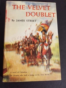 THE VELVET DOUBLET, BY, JAMES STREET, 1953, BOOK CLUB EDITION - Picture 1 of 5