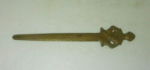 Vintage Medieval Theme Knight Solid Brass Letter Envelope Opener - Picture 1 of 8