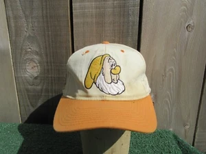 Vintage Disney Snow White And The Seven Dwarfs Sneezy Baseball Hat Cap RARE - Picture 1 of 8