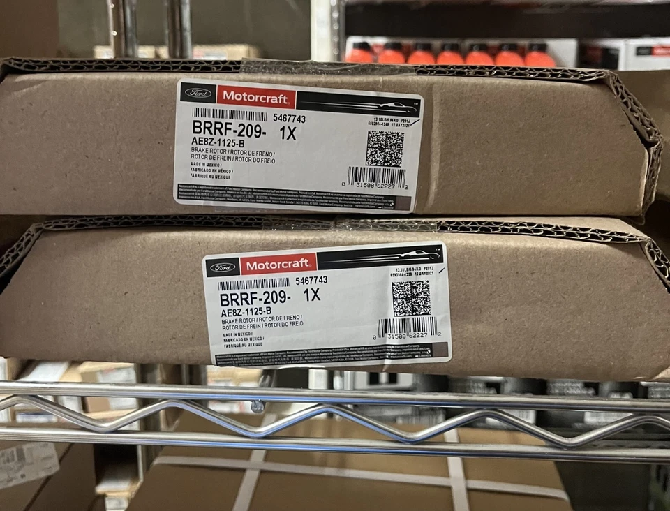 Rotor ASY Ford Fiesta 2014-2019 pieza #AE8Z1125B #BRRF209 Foto 1 de 1