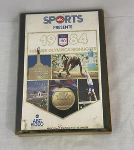 ABC Sports 1984 Summer Olympics Highlights Betamax w/ Box & Case - Picture 1 of 6