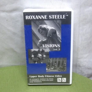 ROXANNE STEELE Upper Body Fitness VHS wheelchairs & lower body limitations NWT - Picture 1 of 2