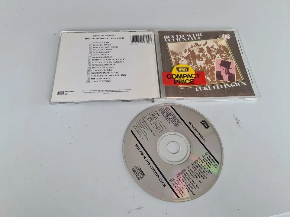 Duke Ellington Hot From The Cotton Club Harlem Twist Misty Mornin Jungle CD - Image 1 of 1
