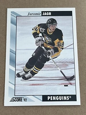 1992-93 SCORE - JAROMIR JAGR PENGUINS #113 - Image 1 of 2