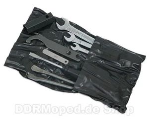 Bolsa de herramientas Simson S50 S51 S70 SR50 SR80 KR51 Schwalbe Star herramienta de a bordo - Imagen 1 de 1