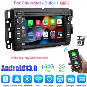 GPS Navi For GMC Yukon Chevy Tahoe Suburban Car Stereo Android 13 Carplay Radio - Bild 1 von 26