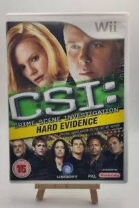 CSI: Crime Scene Investigation: Hard Evidence (Nintendo Wii, 2008) PAL - Picture 1 of 4