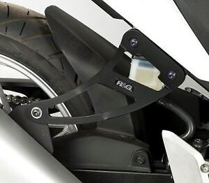 R&G Exhaust Hanger & Footrest Blanking Plate Kit Black Honda CBR250R 2011 - 2015
