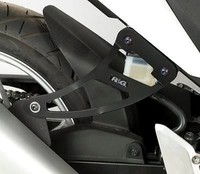 R&G Exhaust Hanger & Footrest Blanking Plate Kit Black Honda CBR250R 2011 - 2015 - Image 1 of 2