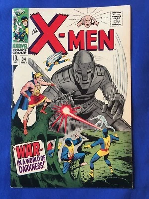 X-Men #34 VFN- (7.5) MARVEL ( Vol 1 1967) (C) - Image 1 of 3