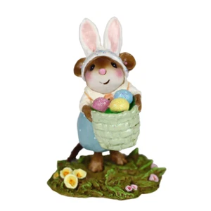 Wee Forest Folk HOPPY EASTER BOY, WFF# M-719b, Easter Mouse, Issued 2022 - Picture 1 of 1