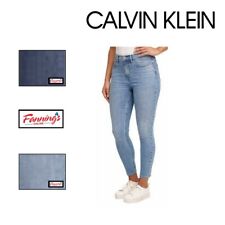 Calvin Klein Jeans Ladies’ High-Rise Jeans Ankle Length Stretch Fabric F31