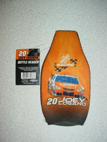 NEW JOEY LOGANO BOTTLE HUGGER COOZIE BEVERAGE COOLER #20 HOME DEPOT TOYOTA CAMRY Cover