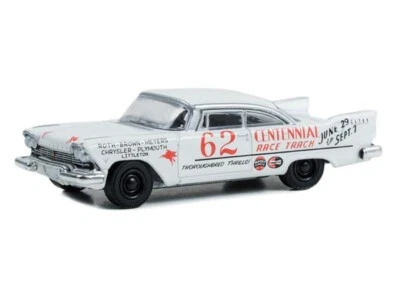 Plymouth Savoy #62 1957 - Joe Giba modelo a escala 1:64 - Greenlight 13330A Foto 1 de 2