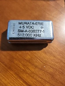 Oscilador de radio Murata-Erie, PN SM-A-838277-1, NSN 5805017933683, NUEVO DE LOTE ANTIGUO. - Imagen 1 de 3