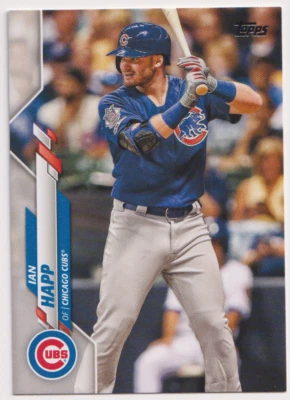 2020 Topps #448 Ian Happ Chicago Cubs - Image 1 of 2
