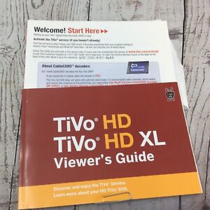 TiVo TCD652160 DVR Guide Book Only Replacement 