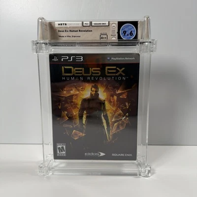 WATA 9.6 A++ DEUS EX HUMAN REVOLUTION Sony PlayStation 3 PS3 Sealed Graded - Image 1 of 4