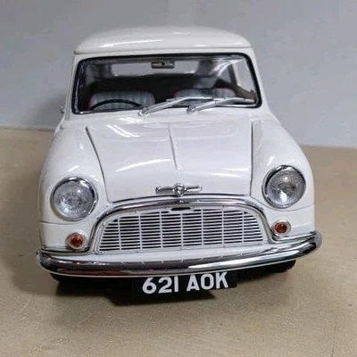 Kyosho 1959 Morris Mini Minors 50th Anniversary Model bianco raro - Immagine 1 di 4