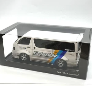 IGNITION MODEL 1/18 Scale T・S・D WORKS HIACE WHITE Very Nice - Picture 1 of 8