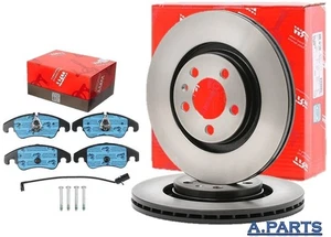 TRW 1X BREMSENSATZ 345mm VORDERACHSE A4 B8 8KH 8K2 A5 8TA A6 4G A7 4GA Q5 8RB - Picture 1 of 3
