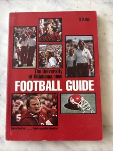 1980 NCAA Oklahoma Sooners Football Media Guide / No. 3 / Watt / Orange Schüssel D9 - Bild 1 von 6