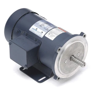 LEESON 098000.00 DC Motor,1/2 HP,1750 rpm,90V DC,56C,TEFC 48ZG58 - Picture 1 of 1