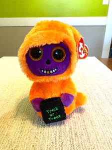 Ty Beanie Boos SKELTON Halloween Ghoul 6" NWT Plush Stuffed Animal Toy NEW - Picture 1 of 5