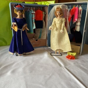 Vintage Barbie Bubble Cut, Midge Japan 60er Jahre, Kleidung, Koffer/Case🩵💙🩵 - Bild 1 von 24