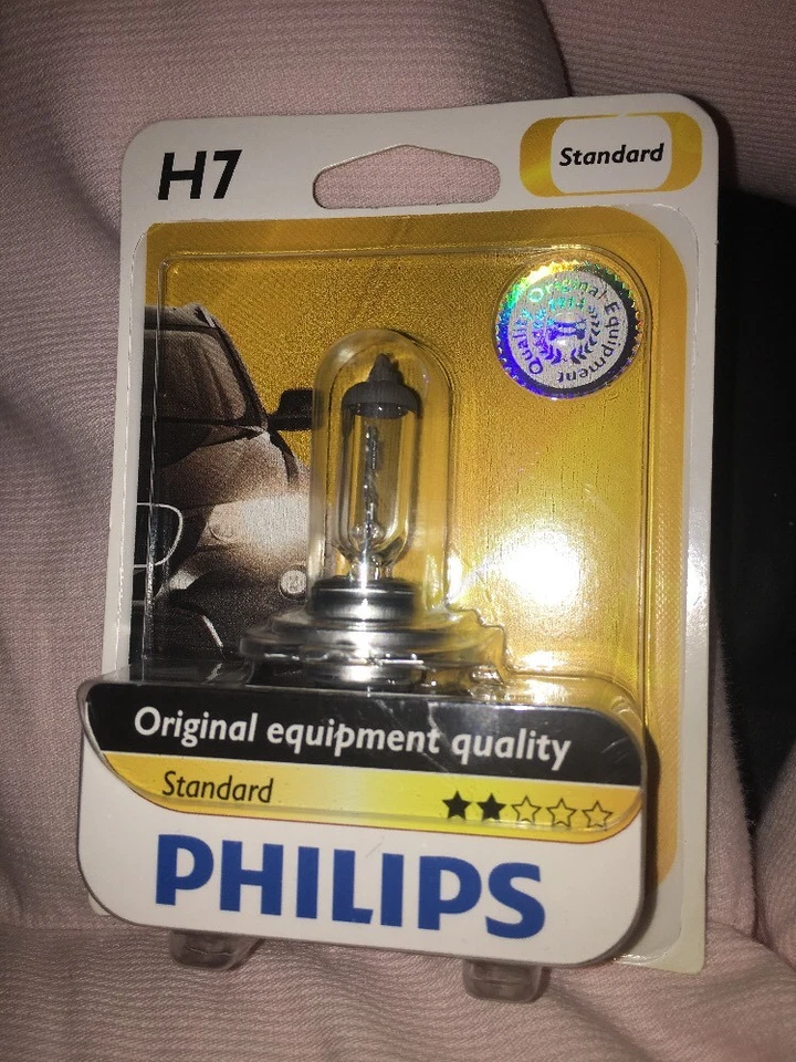 Lâmpada de halogênio padrão Philips H7B1 para 12972 H7 12V 55W 12972B1 ve - Imagem 1 de 2