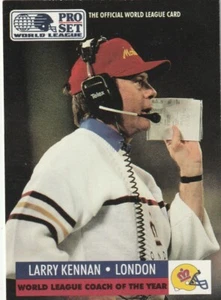FREE SHIPPING-MINT-1991 Pro Set #703 Larry Kennan LONDON MONARCHS COACH OF YEAR - Picture 1 of 1