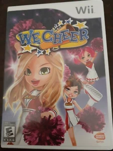 We Cheer Nintendo Wii Kids Girl Game Excellent condition with book - Picture 1 of 5