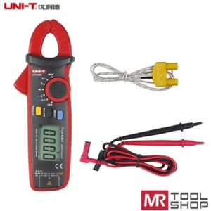 UNI-T TRUE RMS NCV Clamp Meter Digital Multimeter Volt AMP Meter Temp Cap Tester - Picture 1 of 8